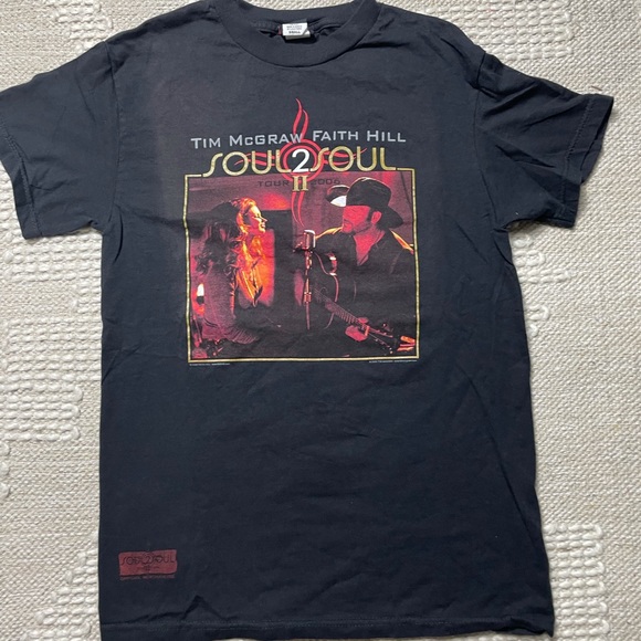 Tim McGraw Faith Hill Soul 2 Soul Concert T Shirt - Picture 11 of 11